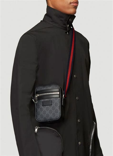 gucci men's leather crossbody bag|gucci crossbody bag sale.